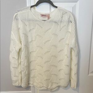 NWOT Willow and root cream sweater